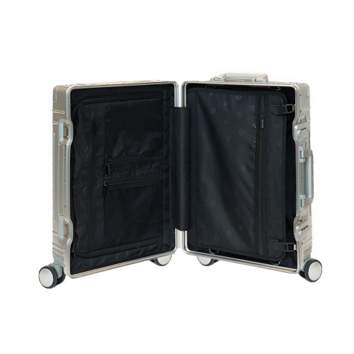 Alezar Lux Spinner Алюминиевый чемодан Серебро 26
