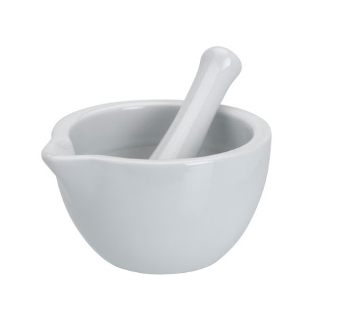 Ступка фарфоровая для трав 1 шт