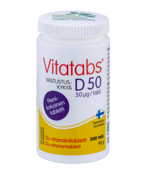 Vitatabs Витамин D 50мкг, 300табл