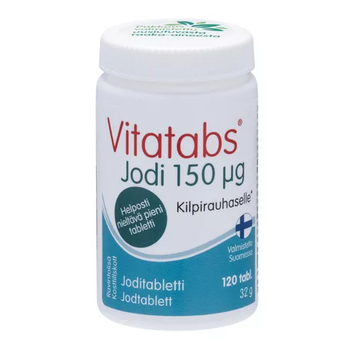 Vitatabs витамин с йодиумом 120 таблеток 
