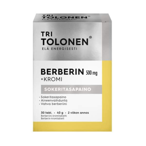 Tolonen Берберин+Хром 30 табл. 40г 