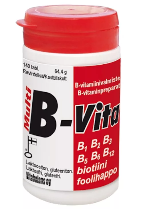Multi B-Vita, комплекс витаминов B, 64,4 г, 140 шт 