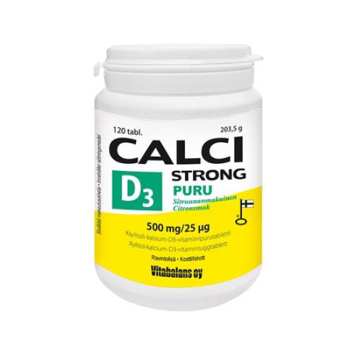 VB Calci Strong Calcium + D3 жевательный 120 шт