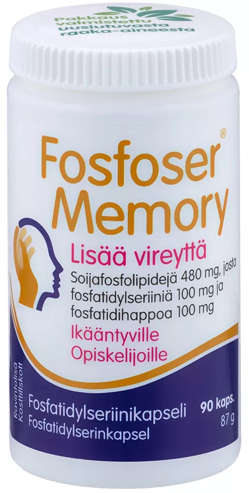 Витамины для улучешния памяти Fosfoser 87гр, 90 шт