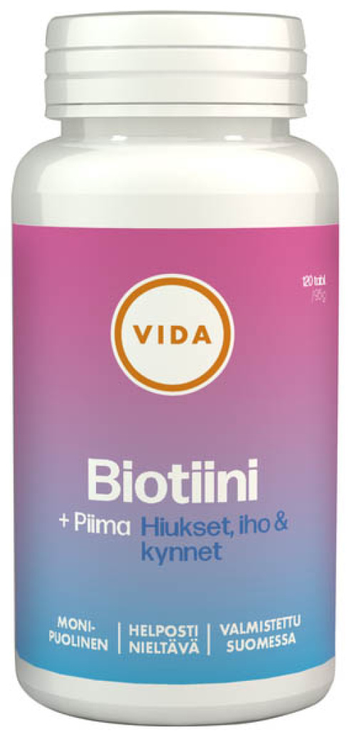 Vida Биотин + кремний 120 таблеток 95 г пищевая добавка 