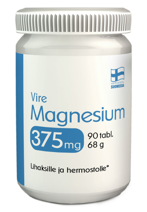 Таблетки Vire Magnesium 375 мг, 90 таблеток (68 г) 