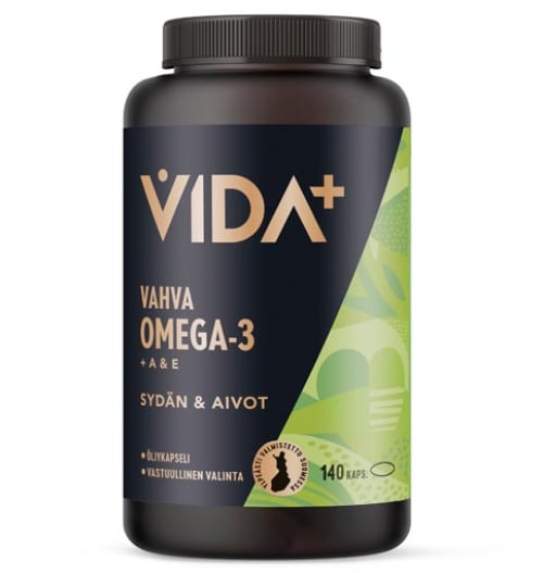 Vida+ Stong Omega-3 Heart&Brains 140kaps