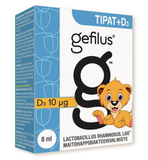 Gefilus Tippa+D3 8 мл