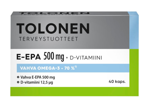 Tolonen E-EPA 500 mg 40 kaps