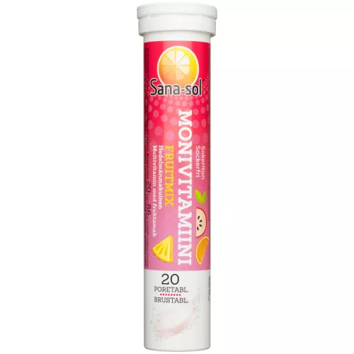 Sana-sol растворимые мультивитамины Fruitmix 20 шт