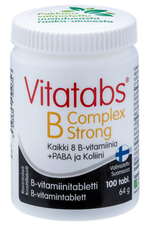Vitatabs Комплекс витаминов группы В 100табл