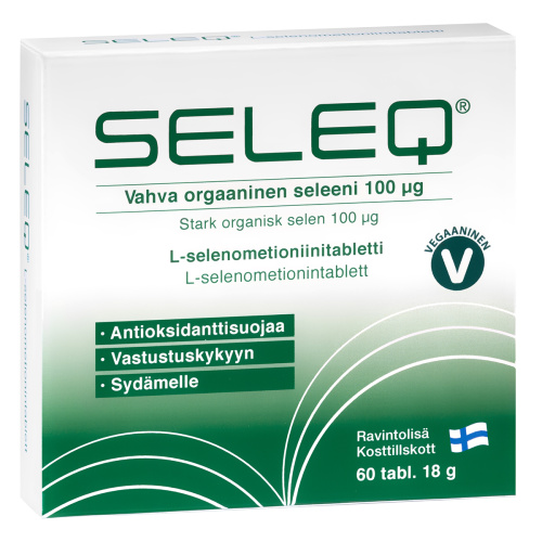 Seleq витамины с апельсином 60 таблеток / 18 г