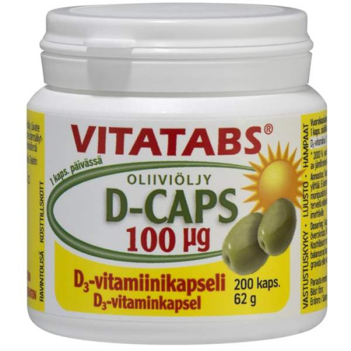 Vitatabs D 100мкг 200 шт
