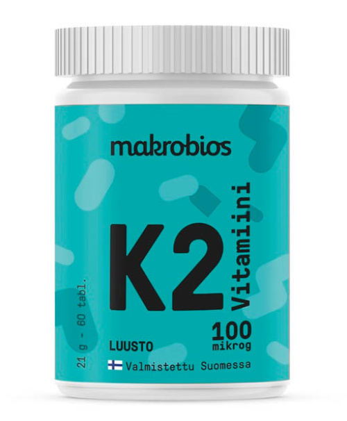 Makrobios Витамин К2 60 таблеток 21г