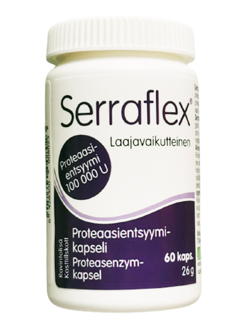 Serraflex для суставов и мышц 60 таблеток
