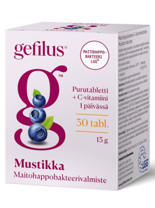 Gefilus жевательный таблет Blueberry 30tabl 13g