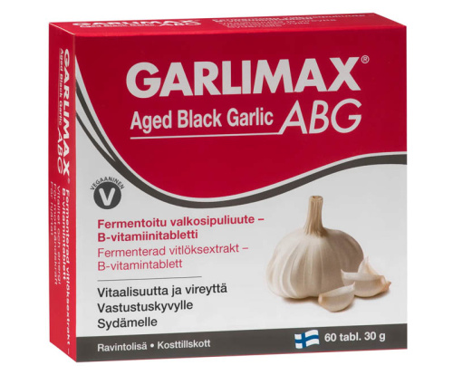 Экстракт чеснока Garlimax ABG 30 гр, 60 табл