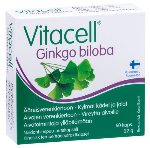 Vitacell Гинкго билоба, 60 капсул / 22 г 