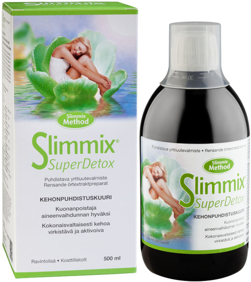 Slimmix Superdetox витамины очищающий детокс 500 мл