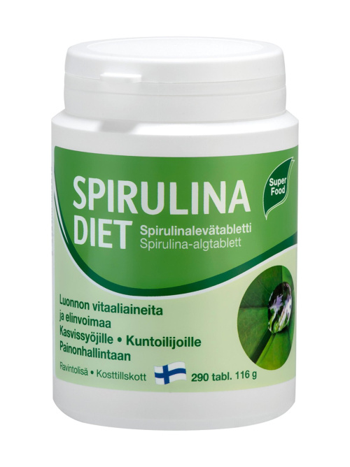 Spirulina Diet 116г 290 таблеток