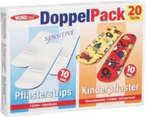 WUNDmed водонепроницаемый пластырь 20 штук 