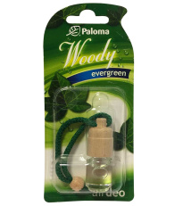 Paloma Woody Освежитель воздуха для автомобиля Evergreen 4 мл