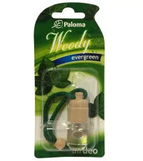 Paloma Woody Освежитель воздуха для автомобиля Evergreen 4 мл