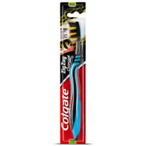 Colgate Zig Zag Зубная щётка с угольными щетинками, средней жёсткости, 1 шт