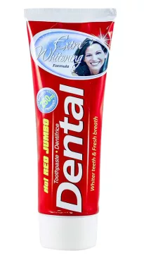 Dental Зубная паста red hot jumbo extra whitening 250 мл 
