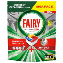 Fairy Platinum Plus All in One &#1050;&#1072;&#1087;&#1089;&#1091;&#1083;&#1099; &#1076;&#1083;&#1103; &#1055;&#1086;&#1089;&#1091;&#1076;&#1086;&#1084;&#1086;&#1077;&#1095;&#1085;&#1086;&#1081; &#1052;&#1072;&#1096;&#1080;&#1085;&#1099; 71 &#1096;&#1090;