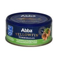 Abba yelowfin tonikala öljyssä 150/105g