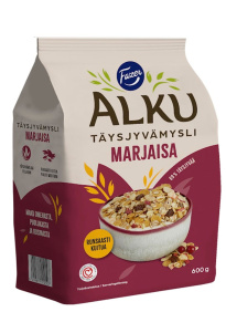 Fazer Alku Marjaisa Täysjyvämysli 600g