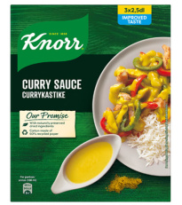 Сухая смесь для соуса Knorr Curry 3×24 г 
