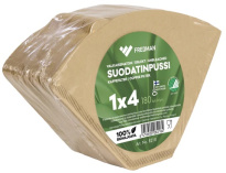 Fredman Одноразовые фильтры для кофеварки 1x4 / 180шт коричневый