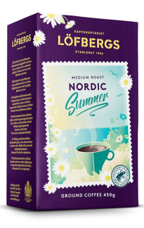 Кофе Löfbergs Nordic, 450 г, молотый (для фильтр-кофеварок) 
