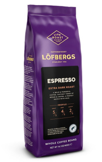 Кофе Löfbergs Espresso Papukahvi, 400 г, RFA 
