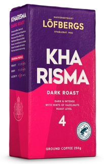 Кофе Löfbergs Kharisma, 250 г, молотый (для фильтр-кофеварок), RFA 
