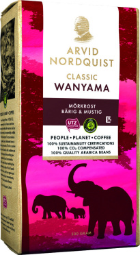 Arvid Classic Wanyama фильтр кофе 500 г