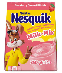 Nesquik Strawberry &#8212; &#1082;&#1083;&#1091;&#1073;&#1085;&#1080;&#1095;&#1085;&#1099;&#1081; &#1085;&#1072;&#1087;&#1080;&#1090;&#1086;&#1082; &#1074; &#1087;&#1086;&#1088;&#1086;&#1096;&#1082;&#1077;, 350 &#1075;&#160;
