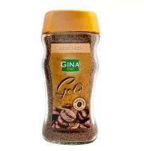 Gina Gold Растворимый кофе в стеклянной банке 200 г

