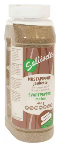 Salliselta Чёрный перец молотый, 440 г