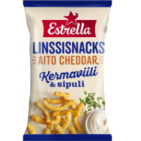 Estrella Чечевичные палочки Лук и Сметана 125г