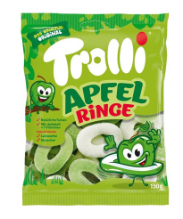 Тролли Яблочные кольца 150 г 
