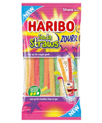 &#1050;&#1086;&#1085;&#1092;&#1077;&#1090;&#1099; Haribo Soda Straws Zourr, &#1087;&#1072;&#1082;&#1077;&#1090; 90 &#1075;&#160;

