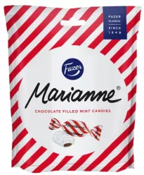 Fazer Marianne Мятная карамель с шоколадной начинкой 220 г


