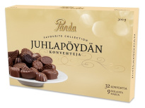 Pandan Juhlapöydän Konvehdit &#1064;&#1086;&#1082;&#1086;&#1083;&#1072;&#1076;&#1085;&#1099;&#1077; &#1082;&#1086;&#1085;&#1092;&#1077;&#1090;&#1099; 300&#1075;&#1088;.