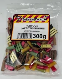 Смесь лакрицы Porvoon Lakritsi, 300 г 
