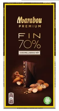 Marabou Premium Карамелизированный орех 100г