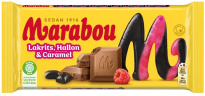 Marabou Licorice, Hallon &amp; Caramel &#1052;&#1086;&#1083;&#1086;&#1095;&#1085;&#1099;&#1081; &#1096;&#1086;&#1082;&#1086;&#1083;&#1072;&#1076; 185 &#1075;&#160;
