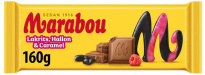&#1064;&#1086;&#1082;&#1086;&#1083;&#1072;&#1076;&#1085;&#1072;&#1103; &#1087;&#1083;&#1080;&#1090;&#1082;&#1072; Marabou &#1089; &#1083;&#1072;&#1082;&#1088;&#1080;&#1094;&#1077;&#1081;, &#1084;&#1072;&#1083;&#1080;&#1085;&#1086;&#1081; &#1080; &#1082;&#1072;&#1088;&#1072;&#1084;&#1077;&#1083;&#1100;&#1102;, 160 &#1075;&#160;
